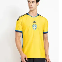 adidas Mustard Regular Fit Round Neck SVFF Home Jersey-picture-39