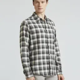 Pepe Jeans Black Regular Fit Checks Shirt image 3