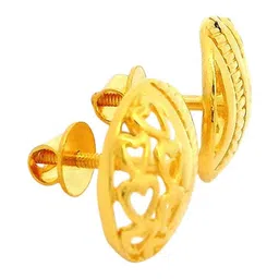 C KRISHNIAH CHETTY JEWELLERS PVT LTD 22Kt Gold Earrings-2.55g image 5