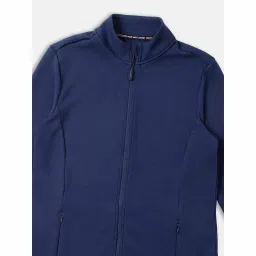 Jockey MW67 Women Microfiber Relaxed fit Active Wear Jacket - Peacot image 2