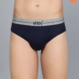 HRX by Hrithik Roshan Pack Of 2 Mid Rise Hipsters Briefs HRX_BRF_002_NB_OR_2PC-picture-36