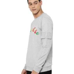 Forever 21 Grey Printed Sweatshirt image 3