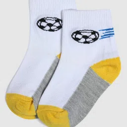 YK Infant Boys Pack Of 3 Patterned Ankle-Length Socks image 5