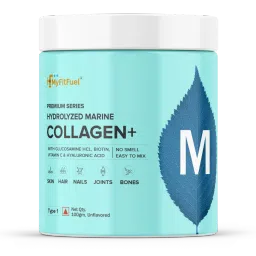 MyFitFuel Hydrolyzed Marine Collagen with Glucosamine, Hyaluronic Acid, Biotin, Zinc & Vitamin C | For Skin, Hair, Nails & Joints-image-7