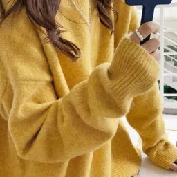 StyleCast Women Longline Pullover with Fuzzy Detail-picture-37