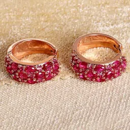 The Real Effect London 800 Silver Earrings for Women-picture-10