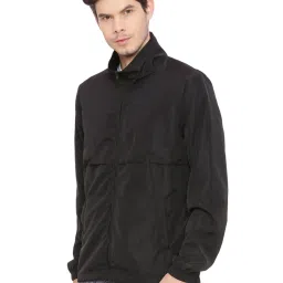 Basics Black Comfort Fit Jacket image 3
