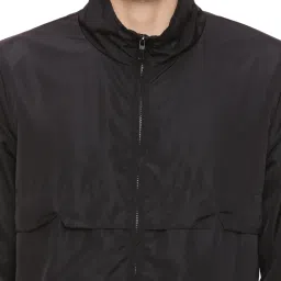 Basics Black Comfort Fit Jacket image 4