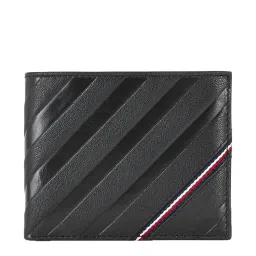 Tommy Hilfiger Bradyn Black Casual Leather Bi-Fold Wallet for Men image 1