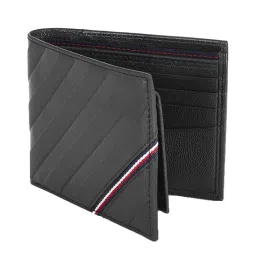 Tommy Hilfiger Bradyn Black Casual Leather Bi-Fold Wallet for Men image 2