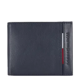 Tommy Hilfiger Ramiro Navy Casual Leather Bi-Fold Wallet for Men image 1