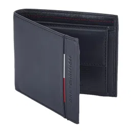 Tommy Hilfiger Ramiro Navy Casual Leather Bi-Fold Wallet for Men image 2