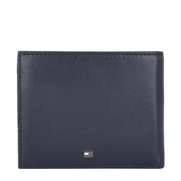 Tommy Hilfiger Ramiro Navy Casual Leather Bi-Fold Wallet for Men image 3