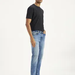 Levi's 511 Blue Cotton Slim Fit Jeans image 3