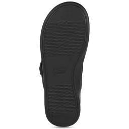 Bata Men's Black Thong Sandals image 4