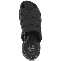 Bata Men's Black Casual Sandals image 3