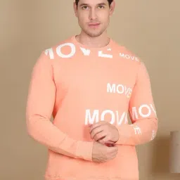 Sweet Dreams Crystal Peach Regular Fit Printed Sweatshirt-picture-18