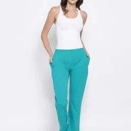 Clovia Multicolor Cotton Pyjamas (Pack Of 2) image 5