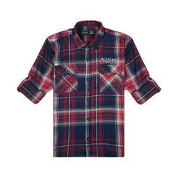 CAVIO Boys Comfort Checked Casual Shirt image 2