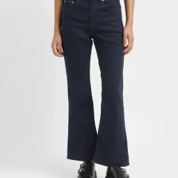 Levi's Blue Blended Skinny Fit Mid Rise Jeans-image-10