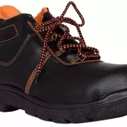 NeoSafe Steel Toe Safety Shoes High Ankle PVC Sole Black Full Grain Leather Size UK 10, Spark A5005-picture-29