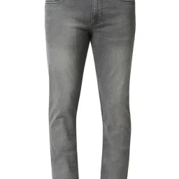 Basics Grey Skinny Fit Jeans image 4