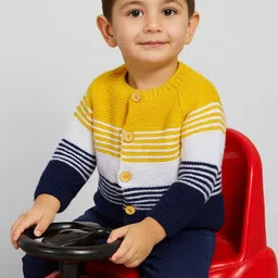 Sabinagarments Unisex Self Design Woollen Pullover Sweater image 4