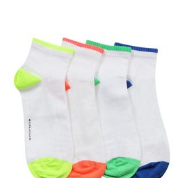Bonjour Men Set of 4 Multicoloured Ankle-Length Socks-picture-0