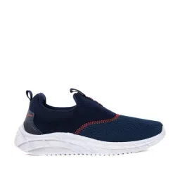 Khadim Men's Navy Running Shoes-image-7