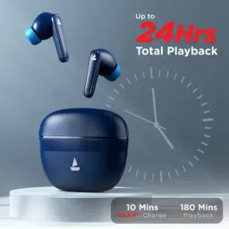 Boat Airdopes 113 TWS Earbuds with 24H Playtime (Bold Blue) image 5