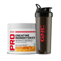 GNC Creatine Monohydrate With Black Shaker|Orange| Boosts Athletic Performance | Fuels Skeletal Muscles | Supports Intense Workout | Promotes Cellular Hydration |Formulated In USA-picture-23