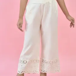 Juniper Girls White Solid Pants-picture-24