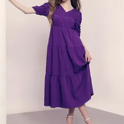 Vero Moda Women Fit & Flare Midi Dress-image-34