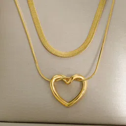 Jewels Galaxy Gold-Plated Necklace-image-93