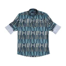 Cavio Boys Multicolor Cotton Printed Full Sleeves Shirt-image-85