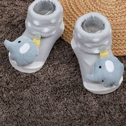Baby Moo Infants Kids Elephant Cotton Socks Booties-picture-32