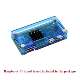 Raspberry Pi Zero/Zero W/Zero 2W Acrylic Case Raspberry Pi Zero Case Raspberry Pi Zero W Case Raspberry Pi Zero 2W Case Shield Your Pi Zero: Elegant Acrylic Case - Blue - RS1008Raspberry Pi Zero/Zero W/Zero 2W Acrylic Case Raspberry Pi Zero Case Raspberry Pi Zero W Case Raspberry Pi Zero 2W Case Shield Your Pi Zero: Elegant Acrylic Case - Blue - RS1008-picture-28
