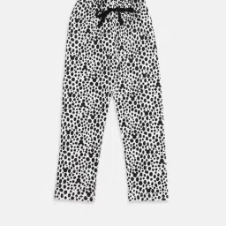 Pantaloons Junior Black & White Printed Top with Pants image 3