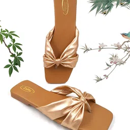 ZaHu Women Open Toe Flats with Laser Cuts-image-23