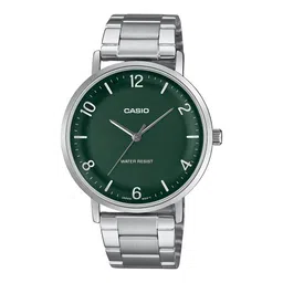 casio Enticer Men MTP-VT03D-3BDF Analog Green Dial Men (A2406) image 1