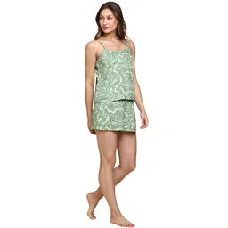 van heusen Women Printed Camisole and Shorts Lounge Set image 2