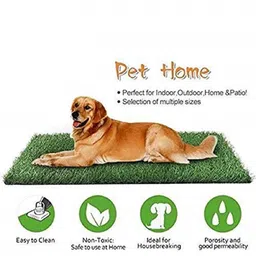 Kuber Industries Artificial Grass Mat for Balcony (Size- 1.5 X 2 Feet)-CTKTC033039 (Green) image 5