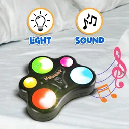 Wembley Memory Game Light Toy Handheld Puzzle for Kids Interactive Educational Toys with Lights and Sounds 30-Level Brain Challenge Helps Focus Birthday Gift for Boys Girls Ages 3 4 5 6 7+ image 2