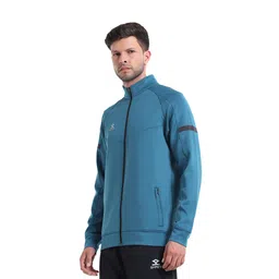 shrey Sereno Full Zipper Men's Jacket Teal image 2