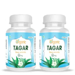 360 degreeorganic Tagar Tablets Sleep serenely 500 mg Combo (Pack of 2) image 1