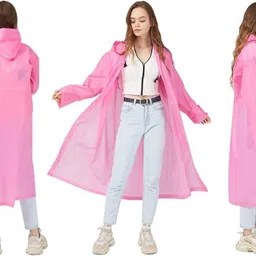 Amazon Brand - Nora Nico Unisex Lightweight EVA Raincoat image 2