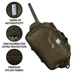 m medler Nylon 35 cm Travel Duffle (EPOCH01GRE_Green) image 4