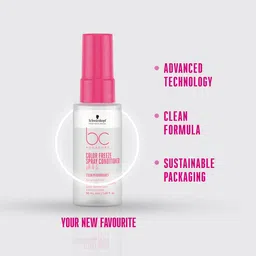 Schwarzkopf Professional Bonacure Color Freeze Spray Conditioner pH 4.5 50ML image 3