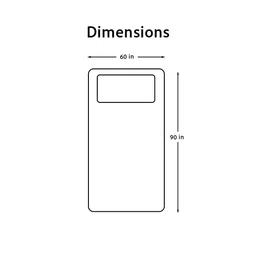 PrettyKrafts Cotton Blended Single Bedsheet with 1 Pillow Cover | 140 TC Bedsheet for Single Bed Cotton | Single Bedsheet, Diwan Bedsheet (Space Ship Print, 60x90 Inch, Multicolor) image 2