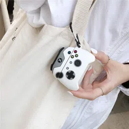 LATALI New Cute 3D Cartoon Design Cases Compatible with Apple Airpods Pro 2 Case Cover, 360° Full-Body Protective Case Shockproof Skin Cover (Xbox White) image 5